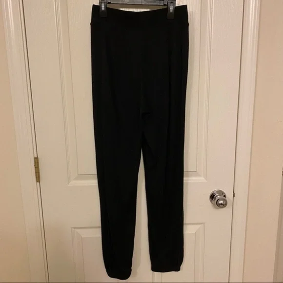 rag & bone Rib Knit Joggers in Black Size S - Picture 7 of 12